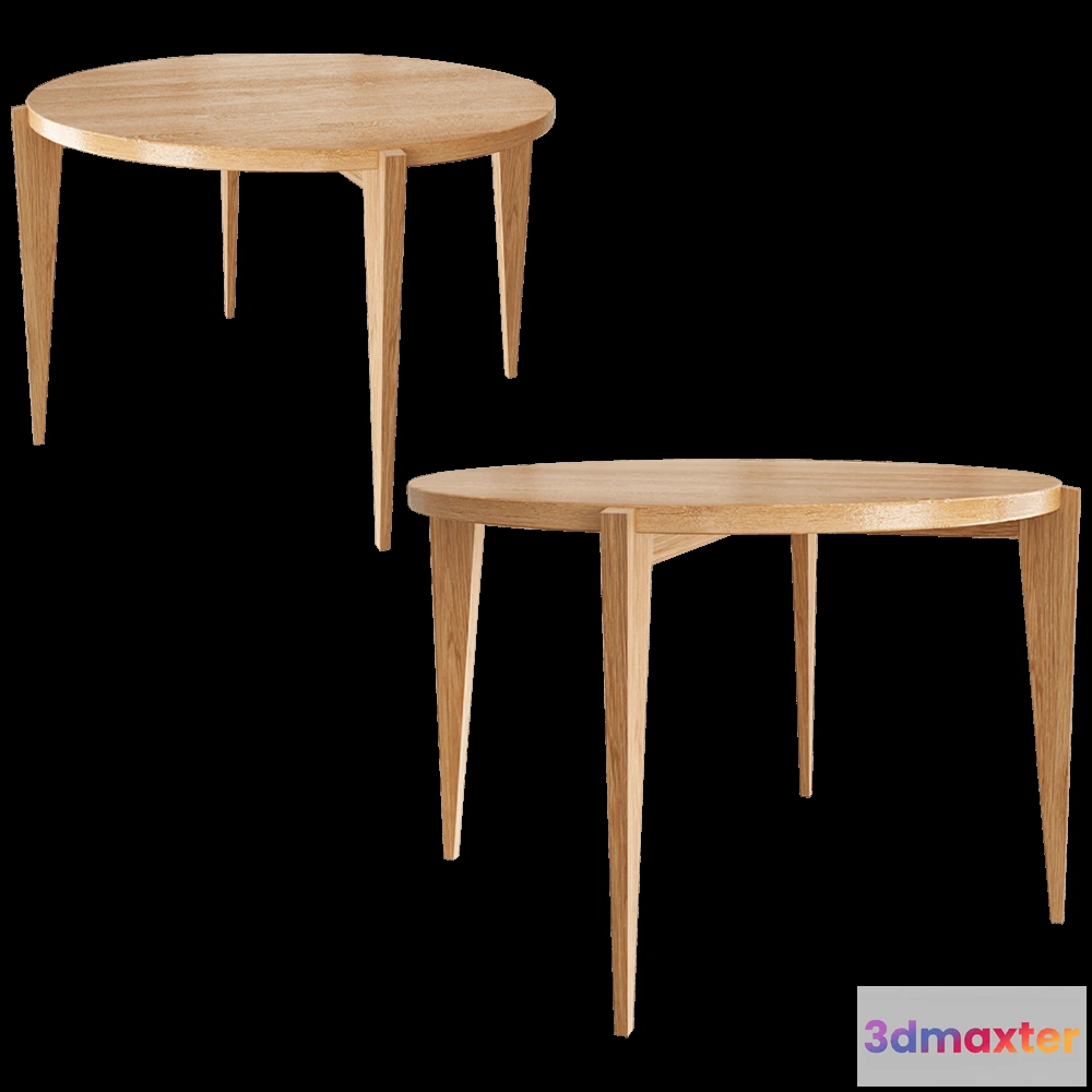1640514 - Swallow’s Tail Furniture - Table Bonfor 3D Max