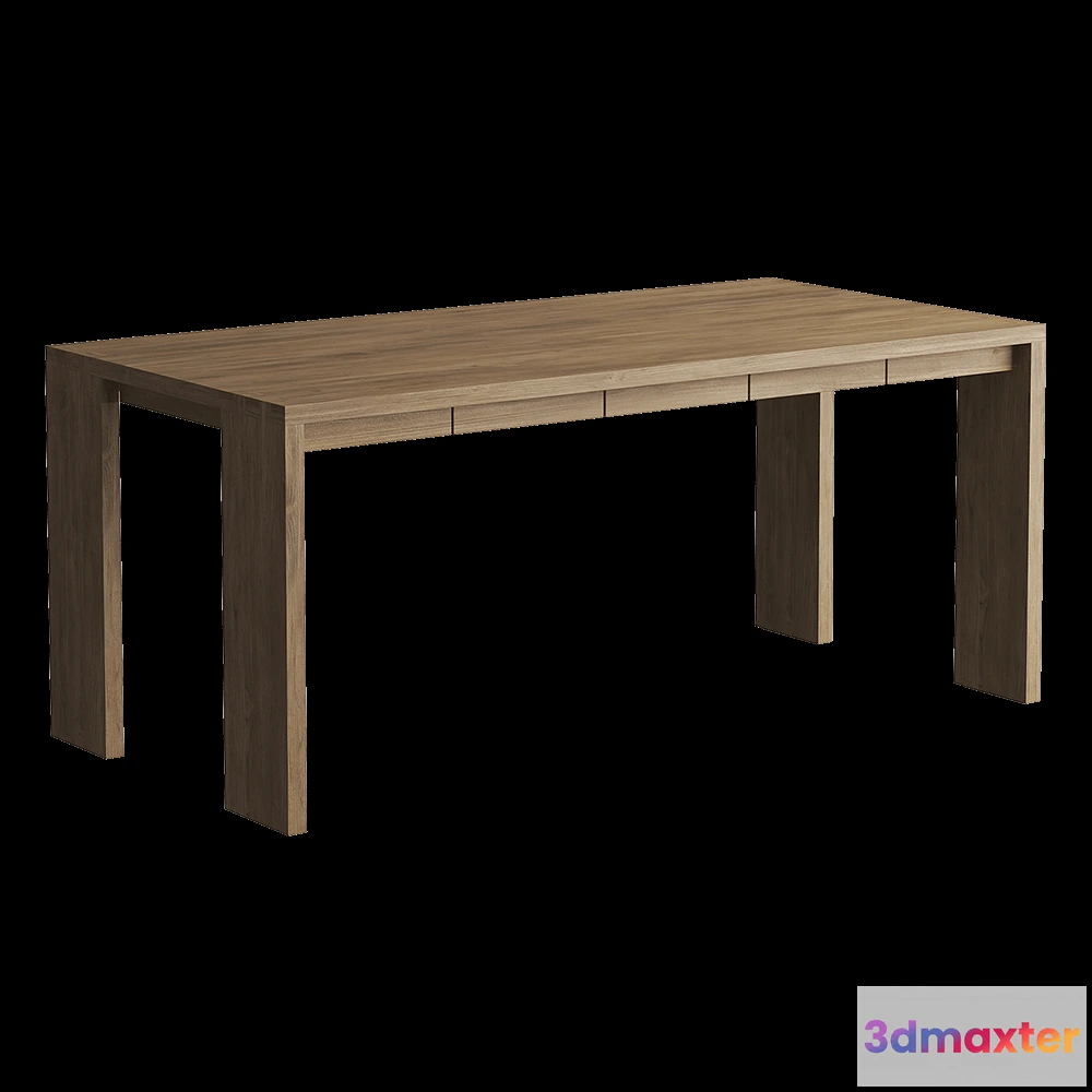1640576 - Teak House - Table Fiss 180 3D Max