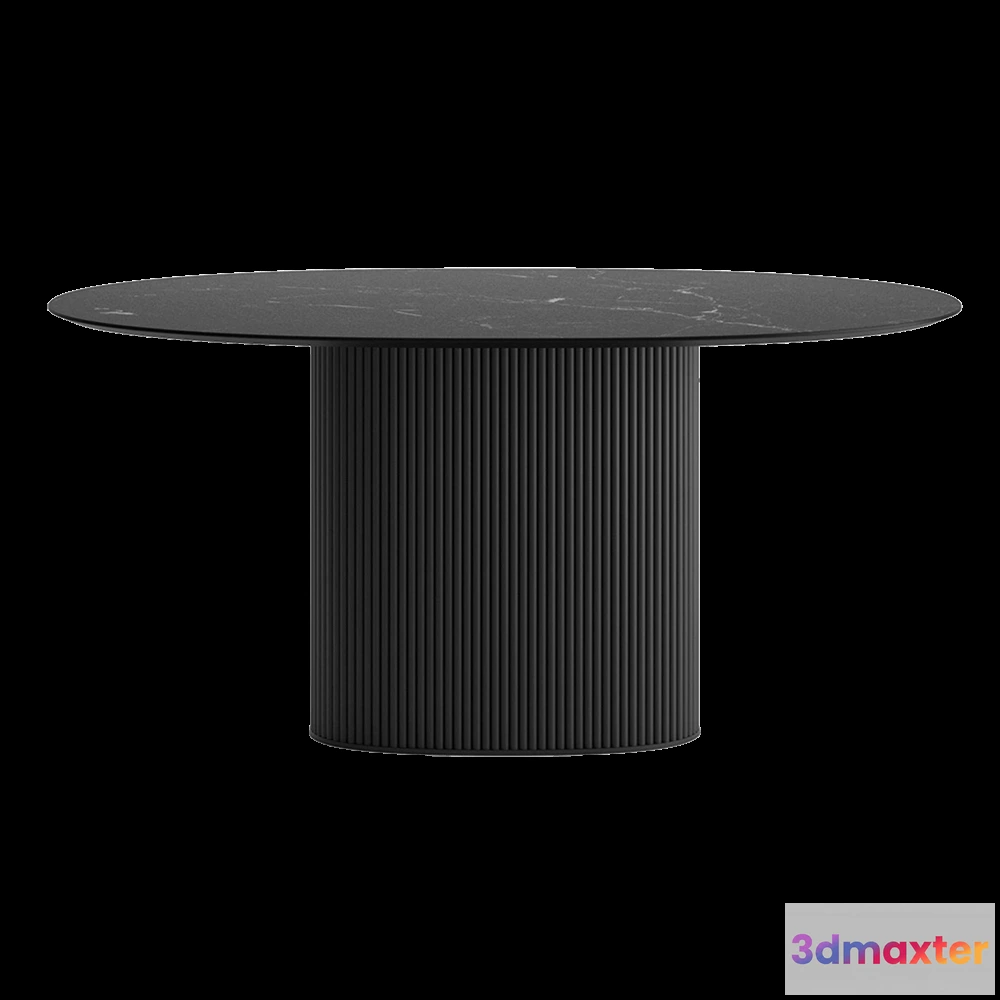 1640624 - Tok - Table Velvet oval 3D Max
