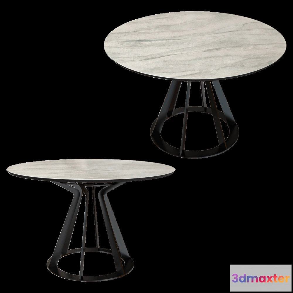 1640646 - Top concept - Round table Mercury 120 3D Max