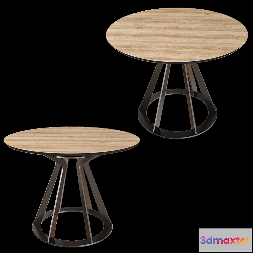 1640658 - Top concept - Round table Mercury 3D Max