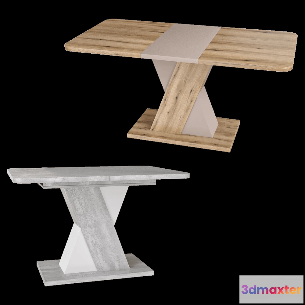 1640664 - Top concept - Folding table Bruno 3D Max