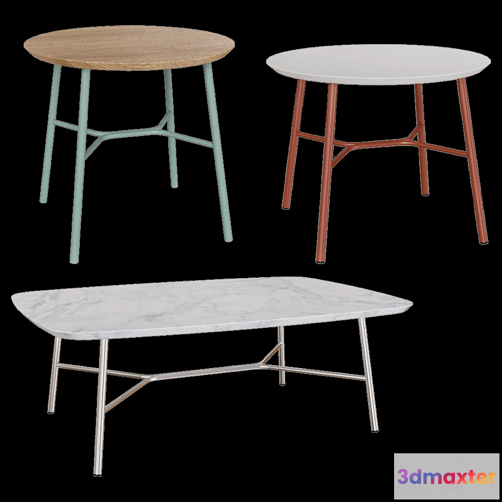 1640666 - TrabÀ - Small table Yuki 3D Max