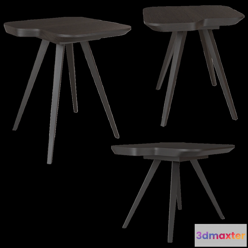 1640670 - TrabÀ - Table Aky small Met 3D Max