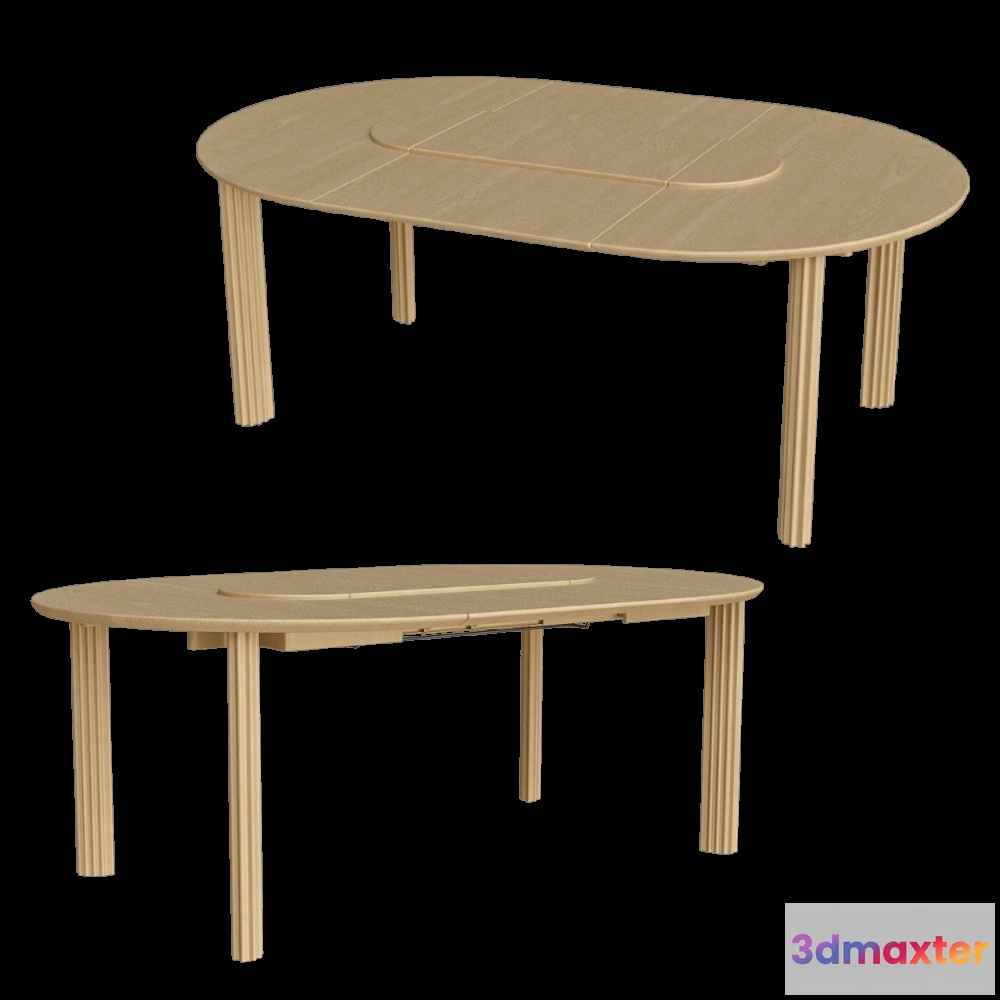1640692 - UMAGE - Dining table with extension Comfort Circle 3D Max