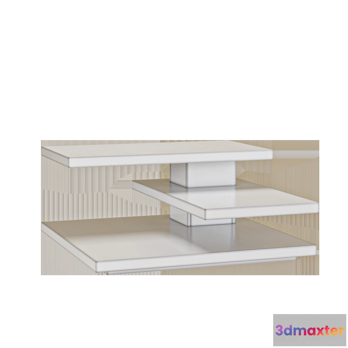 1640784 - furniture - Square cocktail table 3D Max