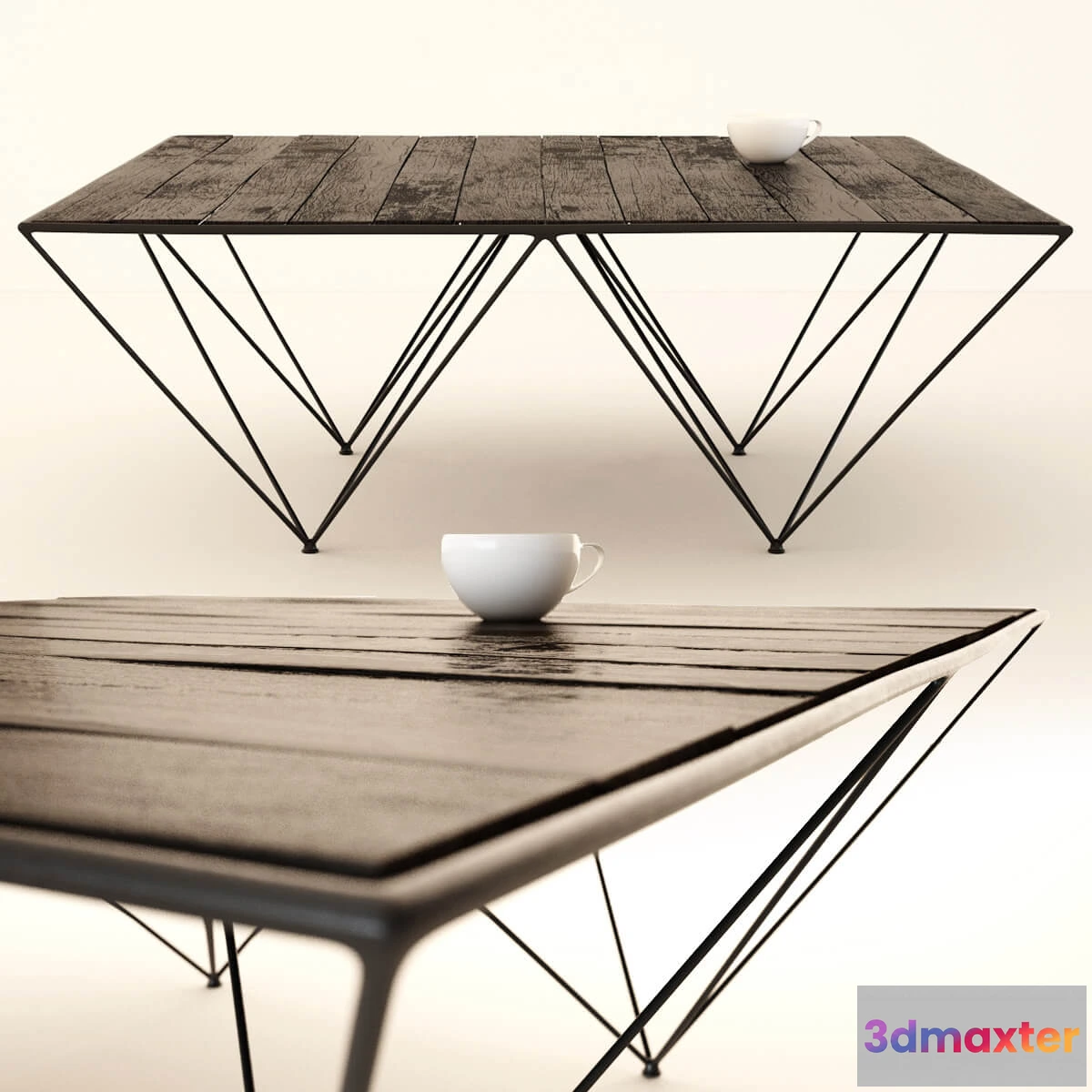 1640826 - furniture - Flamant coffee table 8 3D Max