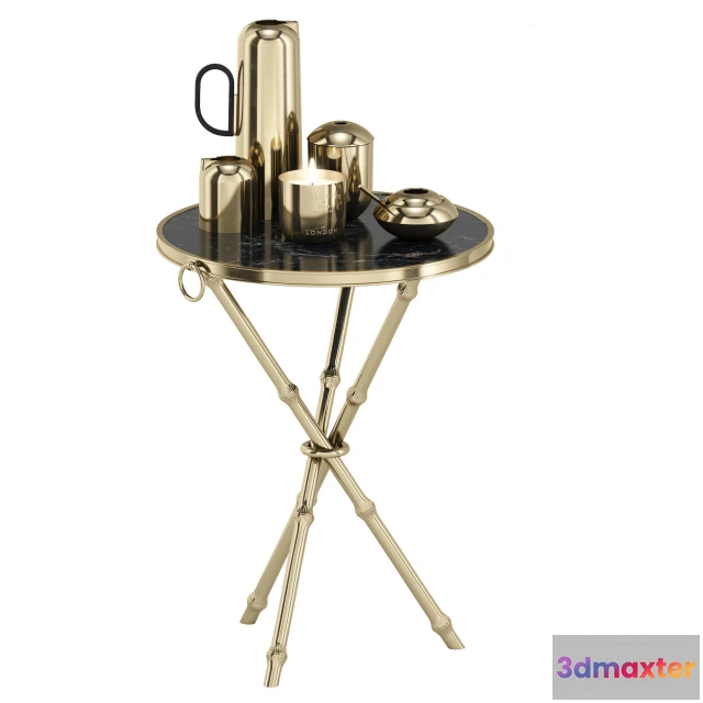 1640920 - furniture - Decorative table 02 3D Max