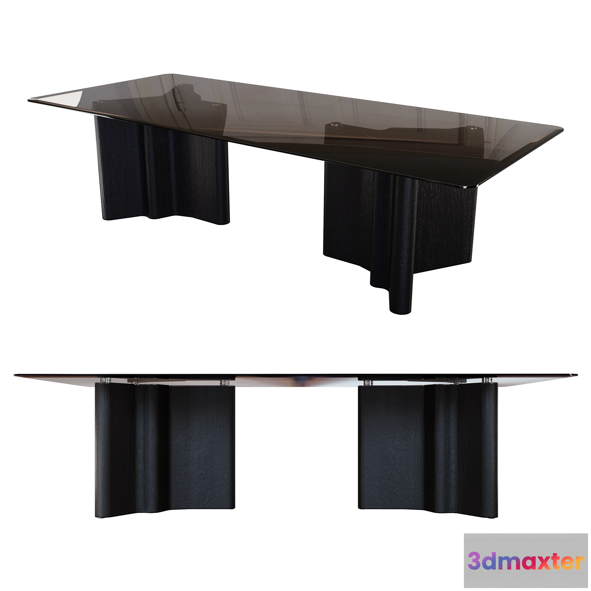 1641014 - furniture - Minotti LOU table 46 3D Max