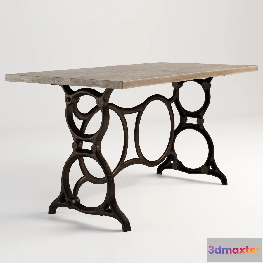 1641056 - furniture - Zefiro desk 3D Max