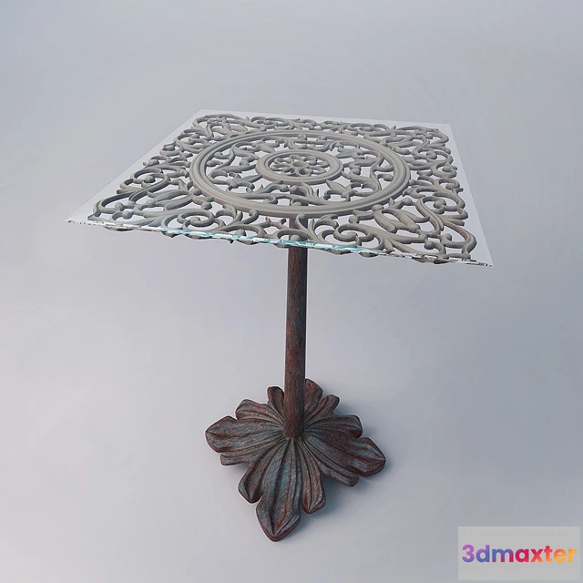 1641240 - furniture - Forged table 9 3D Max
