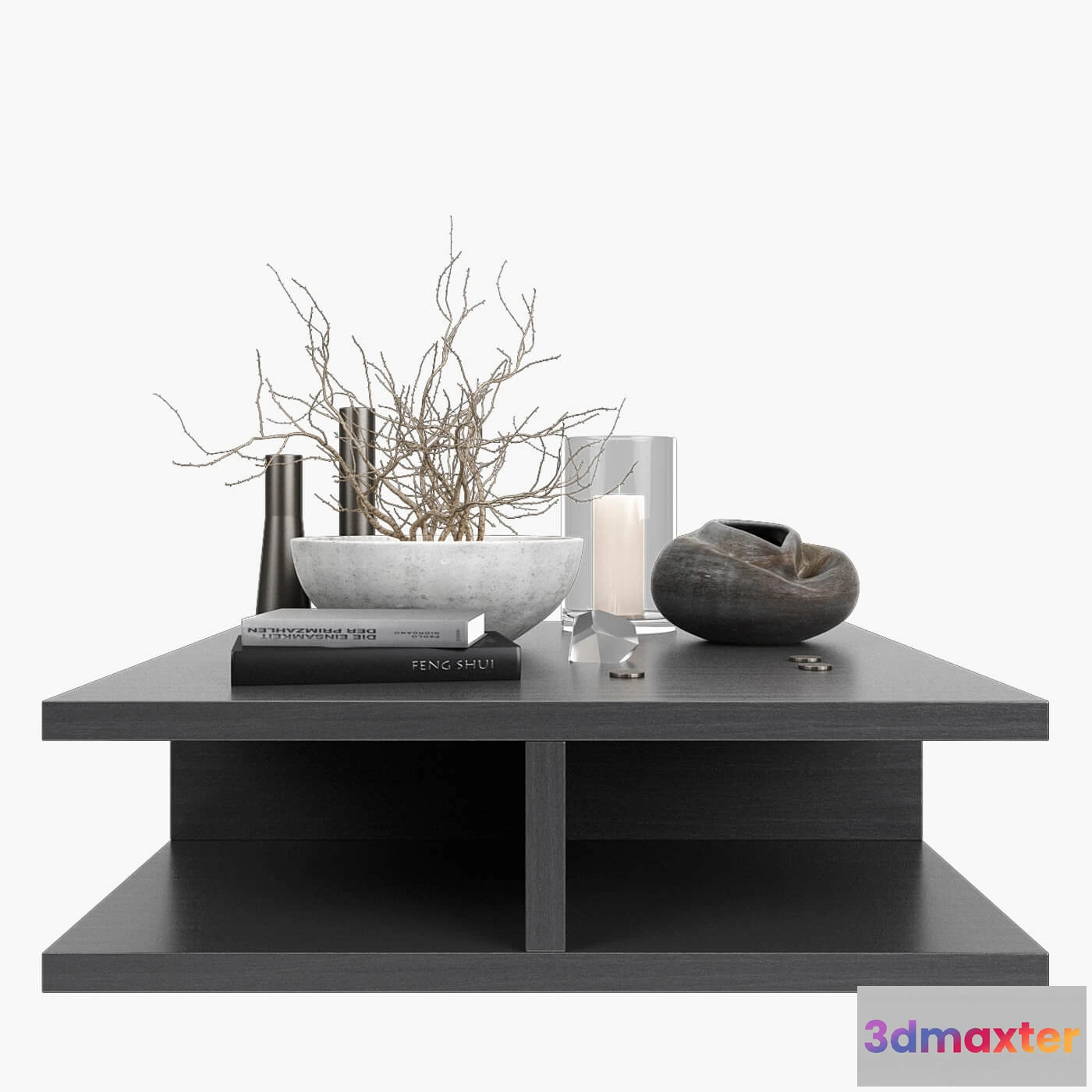 1641368 - furniture - Coffee table decor 2 3D Max