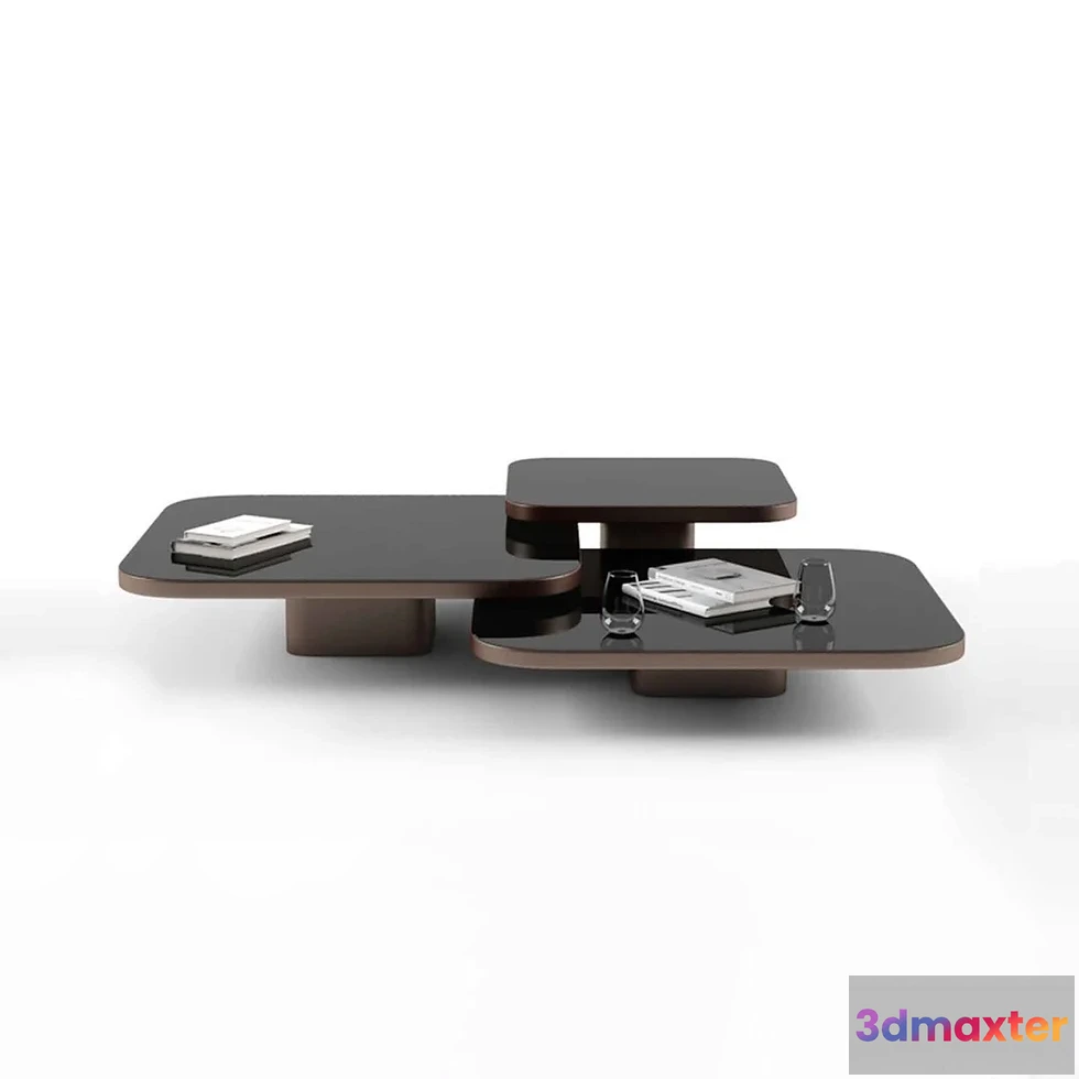 1641386 - furniture - ClassiCon Bow Coffee Table 3D Max