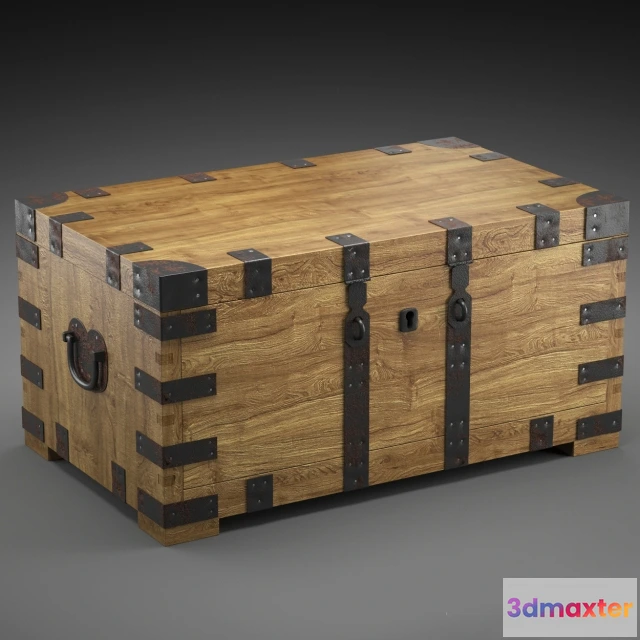 1641422 - furniture - Chest- coffee table 3D Max