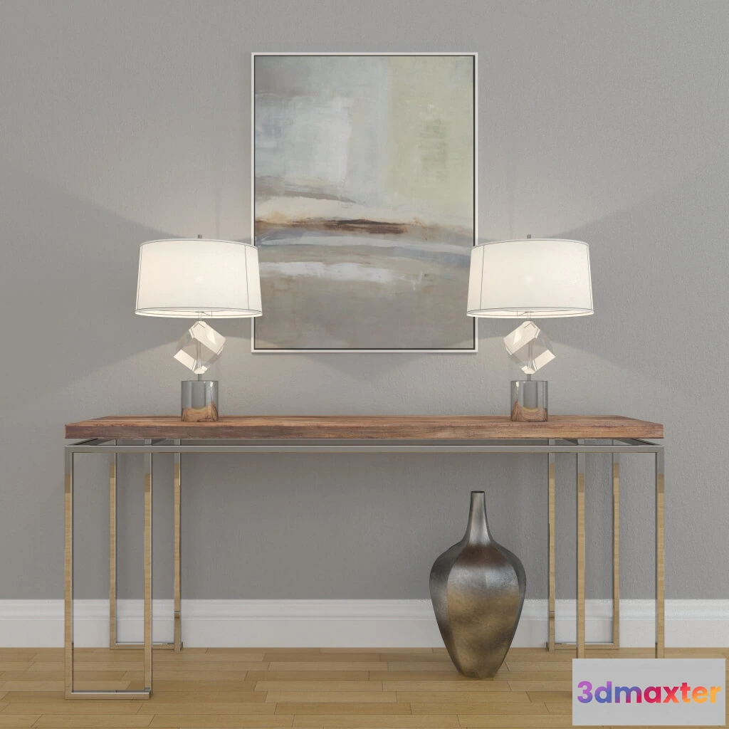 1641470 - furniture - Waverly Console Table 3D Max