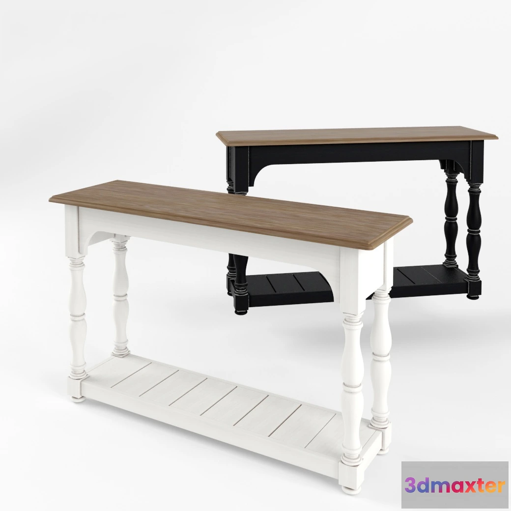 1641540 - furniture - Dialma Brown Console table 3D Max