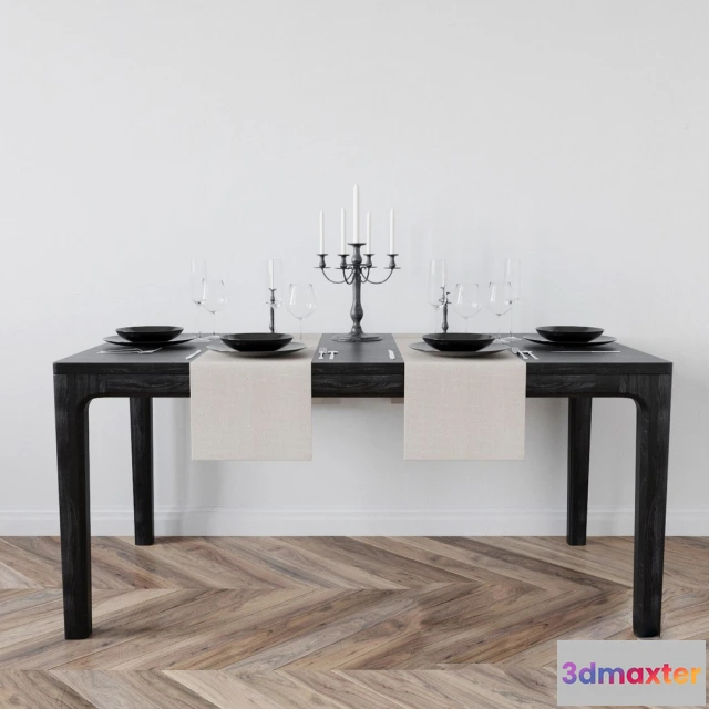 1641558 - furniture - Dining table Mavis 2 3D Max