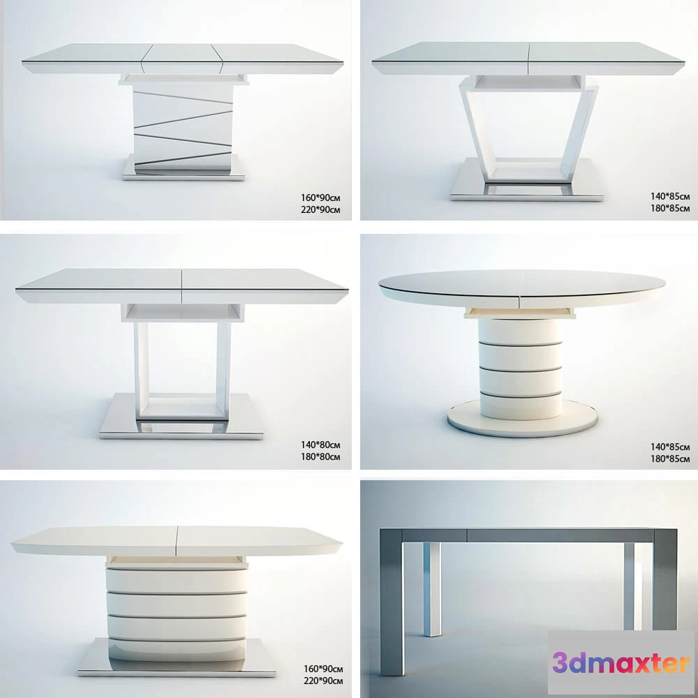 1641608 - furniture - Dinner Table 47 3D Max