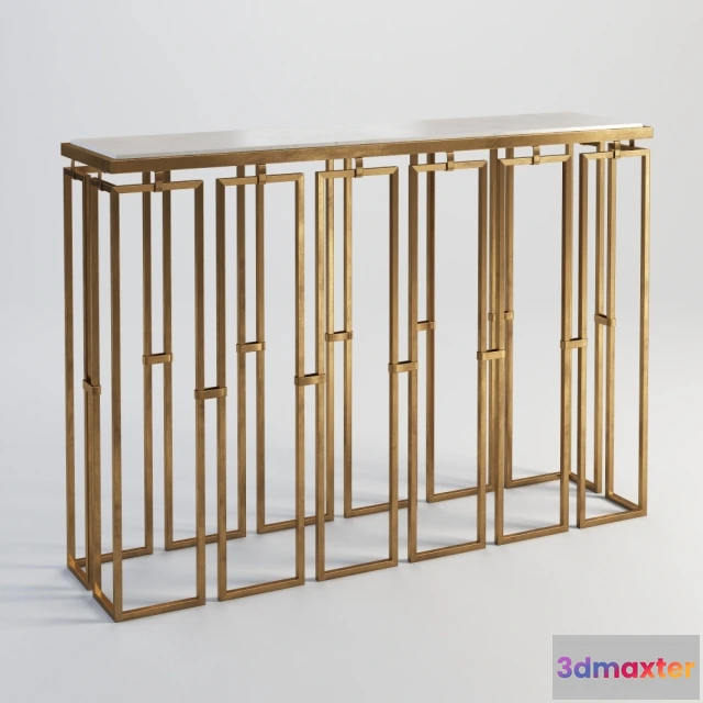 1641670 - furniture - CHANNING console table 0801166 3D Max