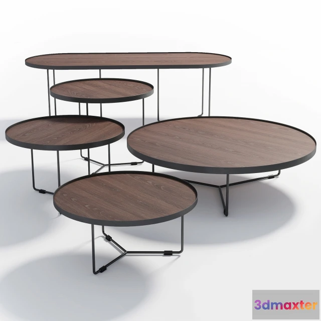 1641680 - furniture - Coffee table Billy Wood 3D Max