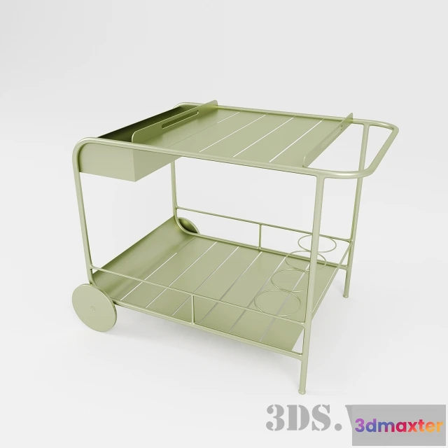1641698 - furniture - Mobile bar LUXEMBOURG 3D Max