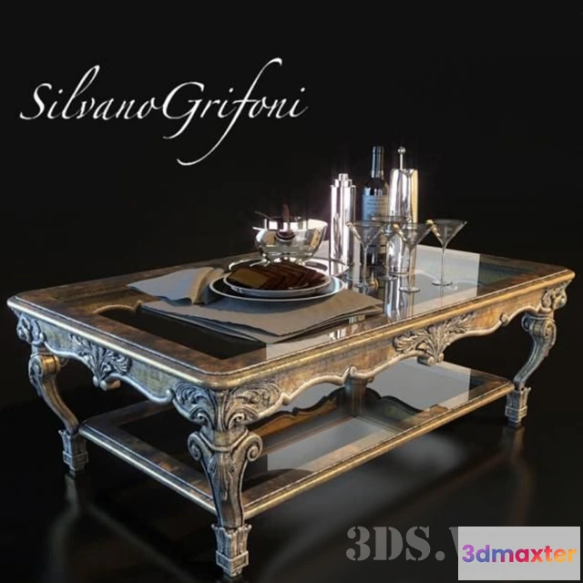 1641724 - furniture - Coffee table 3D Max