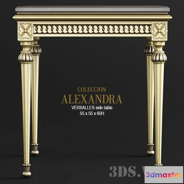 1641726 - furniture - VERSALLES side table collection Alexandra 3D Max