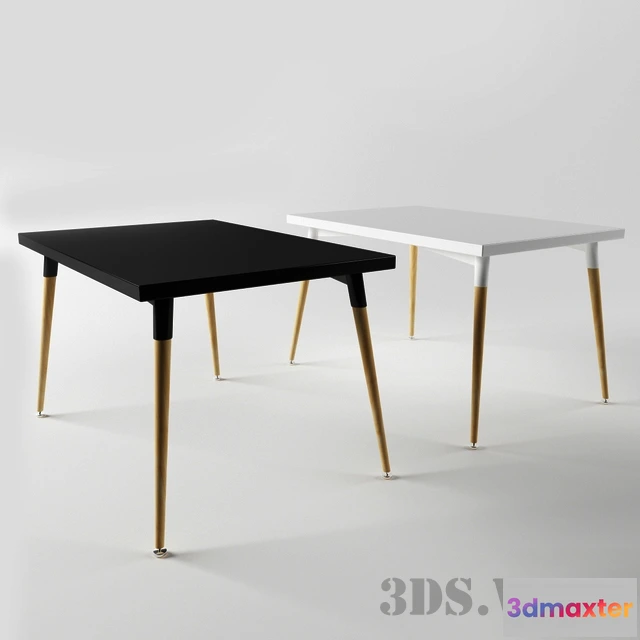 1641780 - furniture - Oslo Rectangle table 3D Max
