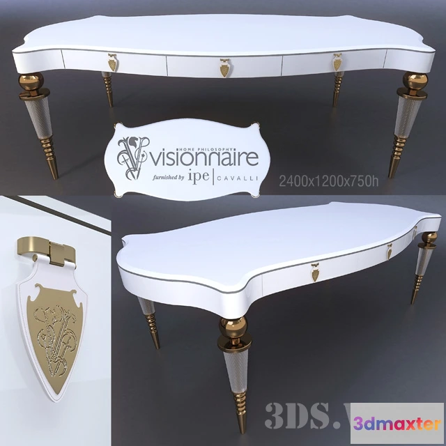 1641852 - furniture - Dining table IPE Cavalli (Visionnaire) 3D Max