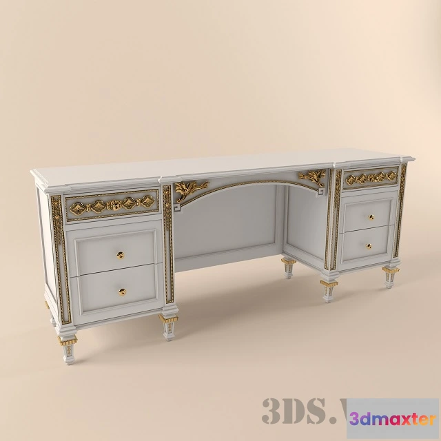 1641856 - furniture - Dressing table (vanity) TURRI TOSCA 3D Max