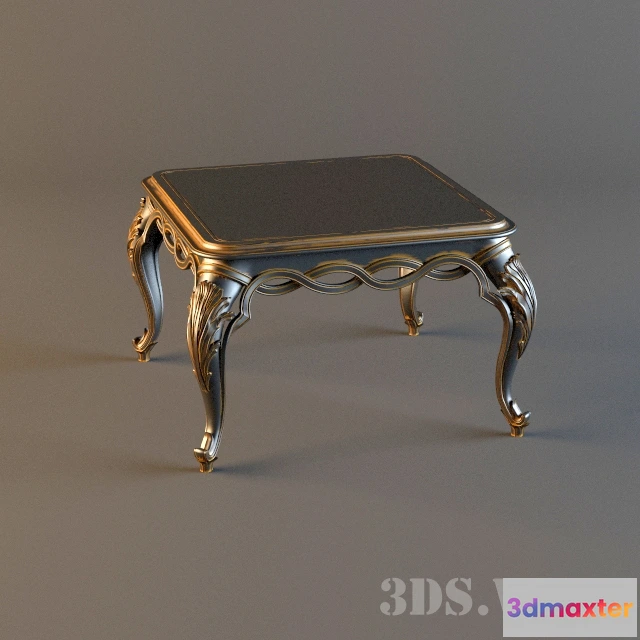 1641912 - furniture - Classic square coffee table 3D Max