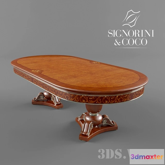 1641922 - furniture - Bellagio table from Signorini & Coco 3D Max