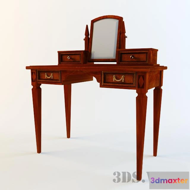 1641940 - furniture - Silva writing table 3D Max