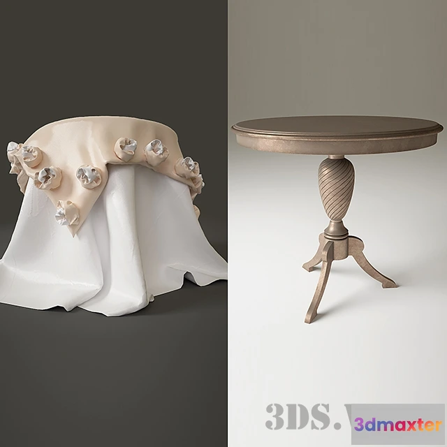 1642188 - furniture - Bedside Table Giusti Portos 3D Max