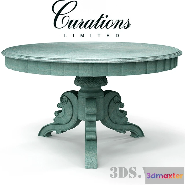 1642254 - furniture - FRENCH ROUND TABLE FROM CURATIONS LIMITED 3D Max