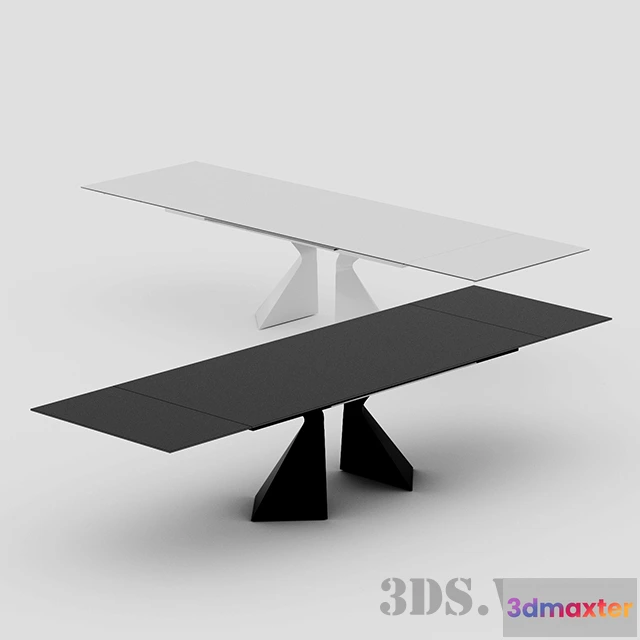 1642368 - furniture - Bonaldo Prora dining table 3D Max