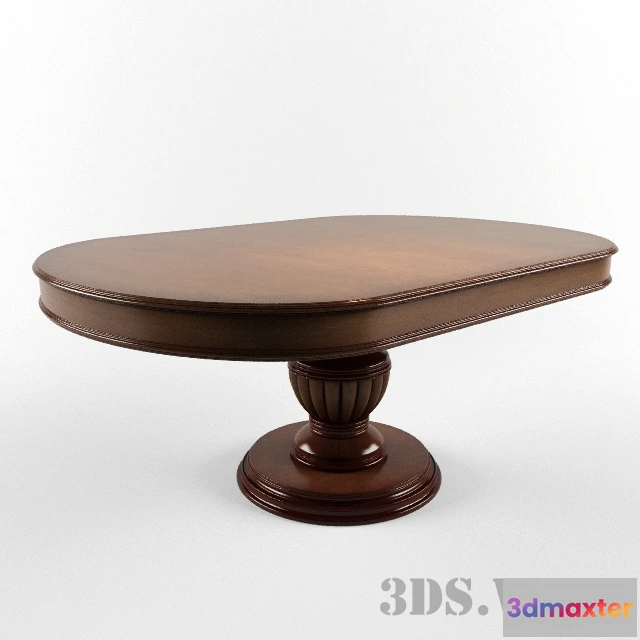 1642472 - furniture - Large table with rounded edges 3D Max
