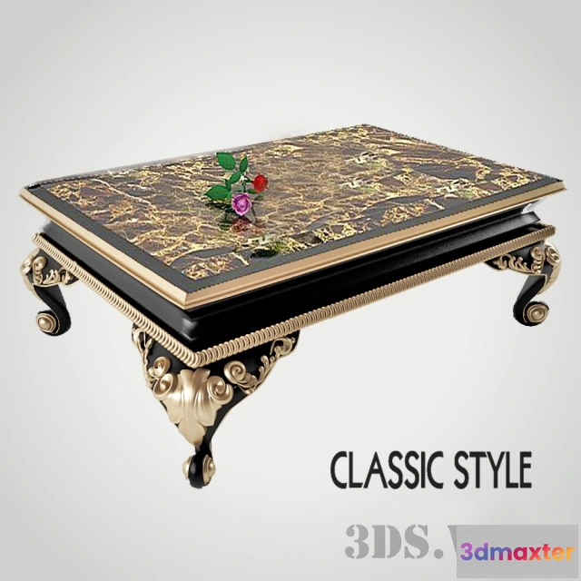 1642518 - furniture - Classic table 3D Max