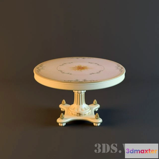 1642612 - furniture - Round coffee table 3D Max