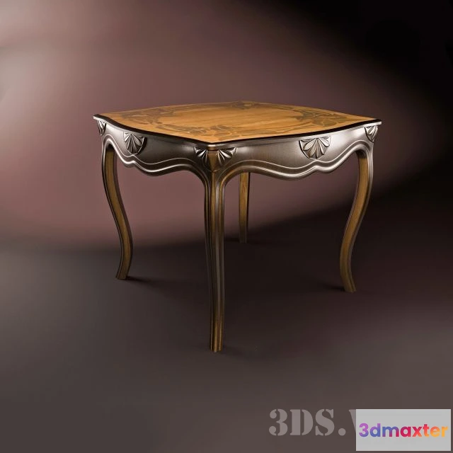 1642634 - furniture - Beautiful classic table 3D Max
