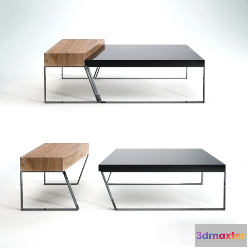 1642696 - furniture - Baxton Divyde Coffee Table 3D Max