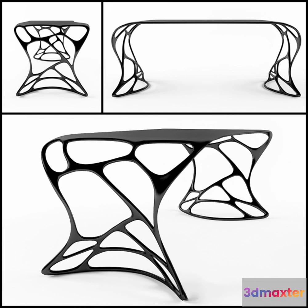 1642840 - furniture - Beautifully designed table D-Desk 3D Max