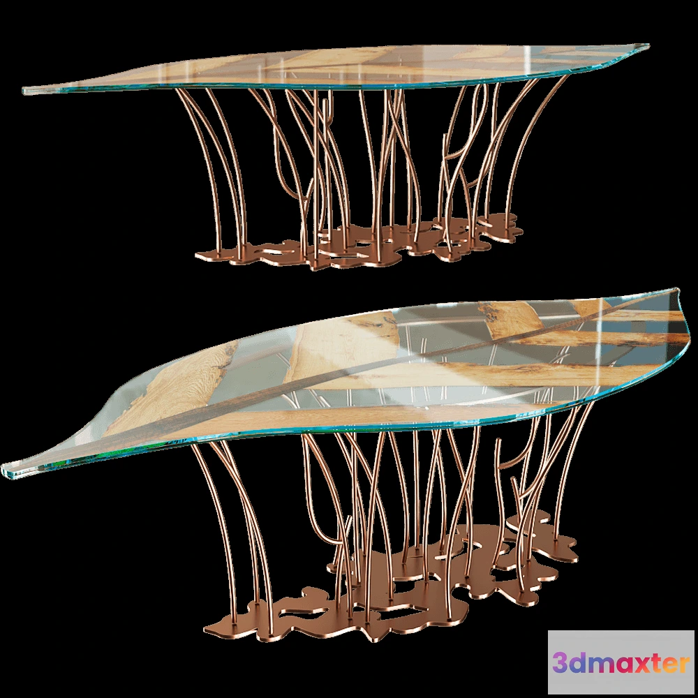 1642892 - VGnewtrend - Table FOGLIA VENEZIA 3D Max