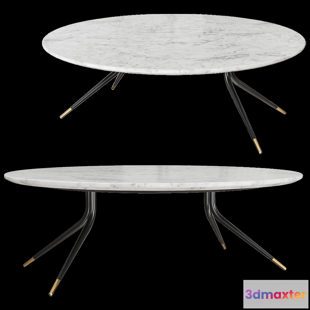 1642896 - Vibieffe - Coffee table 1500 Swing 3D Max