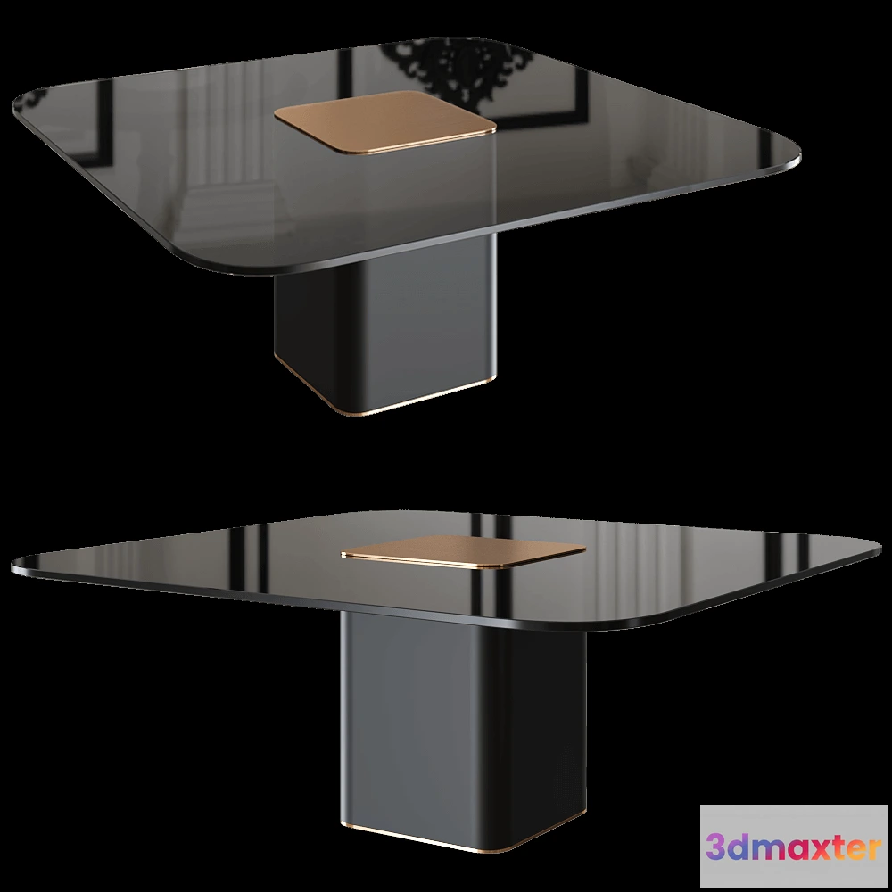 1642898 - Vibieffe - Table 9150 Quadri Tondo 3D Max