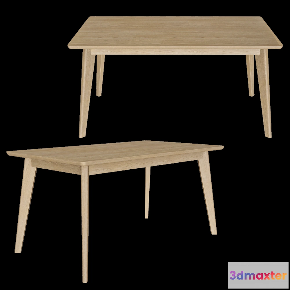 1642906 - Vincent Sheppard - Dining table Dan 160 3D Max