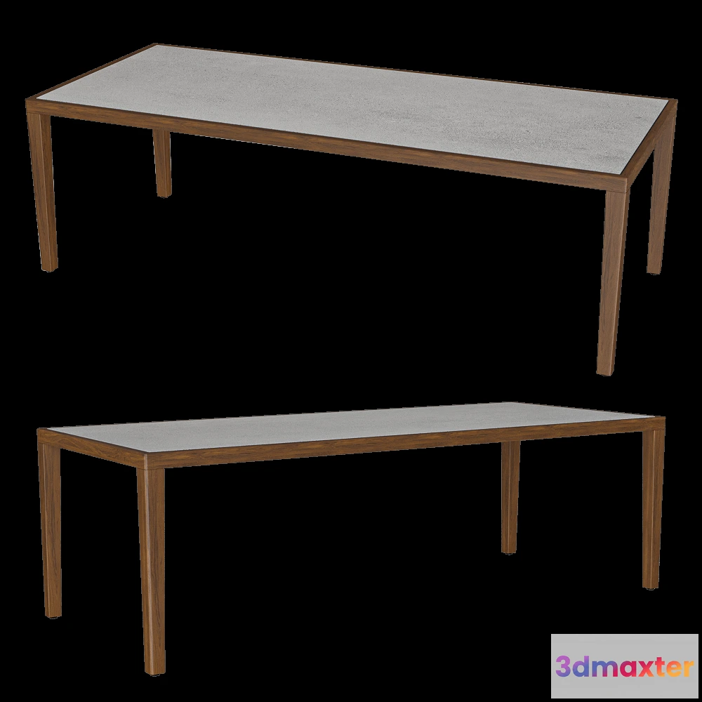 1642908 - Vincent Sheppard - Dining table Volta 240 3D Max