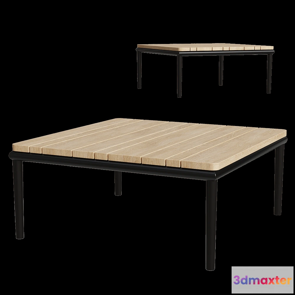 1642924 - Vincent Sheppard - Coffee table Leo modular 3D Max