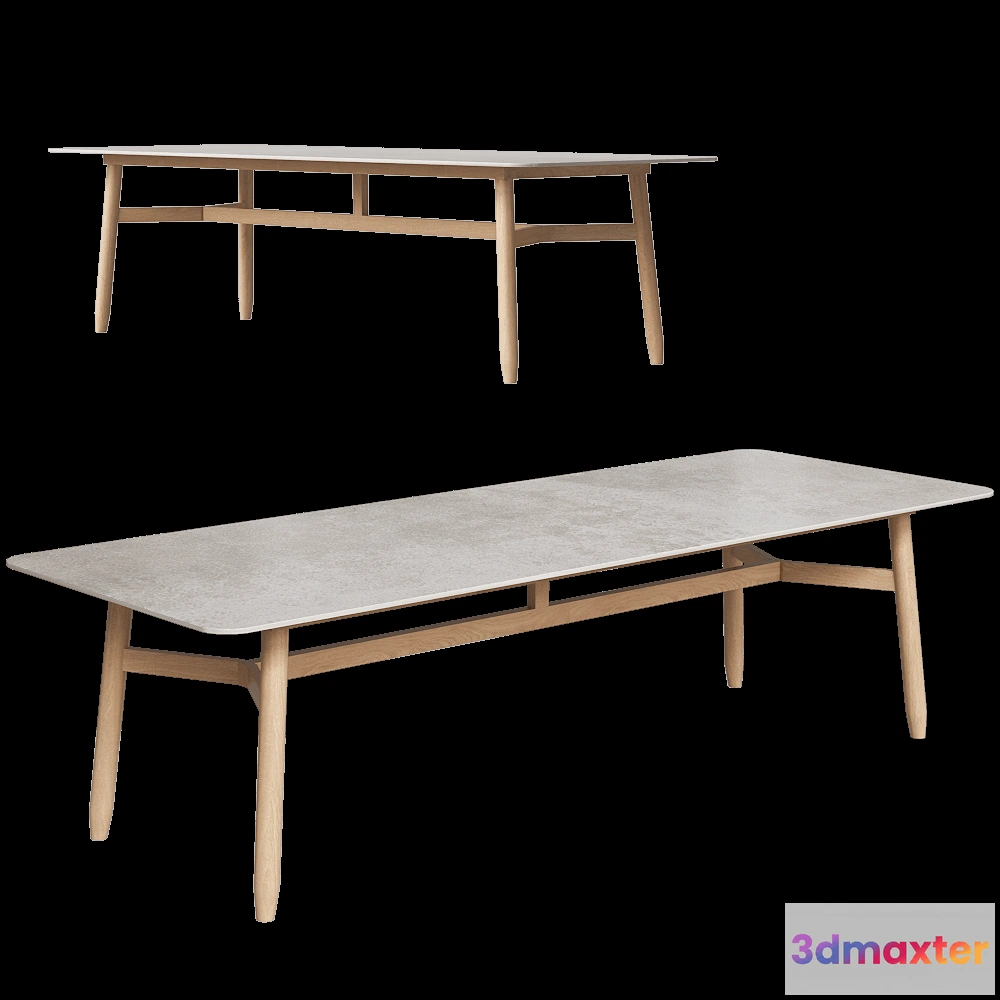 1642926 - Vincent Sheppard - Dining table David 3D Max