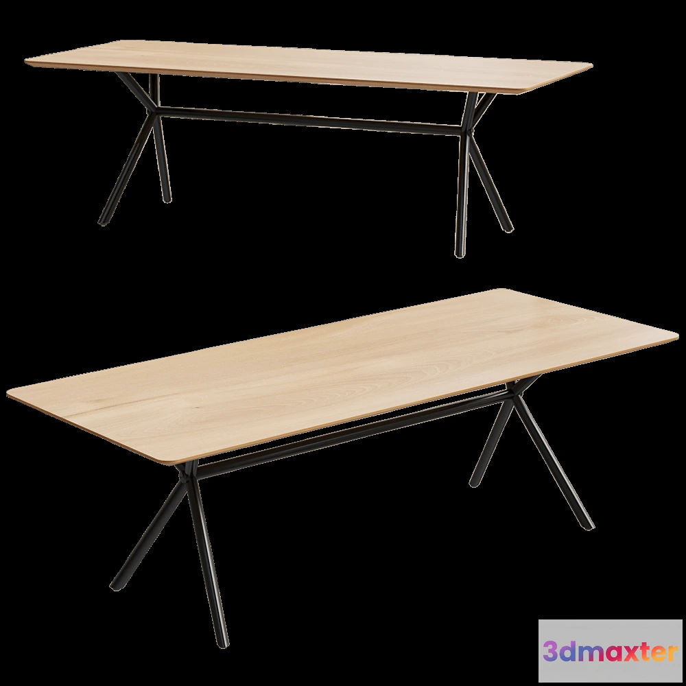 1642938 - Vincent Sheppard - Dining table Elias 3D Max
